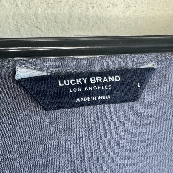 Lucky Brand Printed Tiered Babydoll Dress - Picture 5 of 6